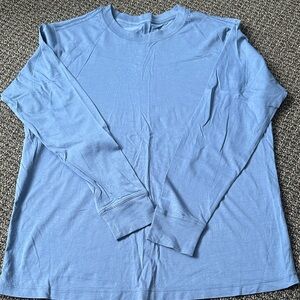 lululemon athletica All yours Blue Long Sleeve Tee